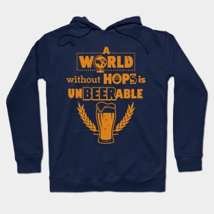 Funny Original Beer Typography Gift For Beer Lovers Hoodie